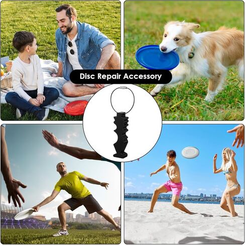 Disc Doctor, Disc Golf Repair Tool, Portable Repair Tools for Discs with Key Ring, Used for Scratch Stain Repairs and Polishing in Kuwait