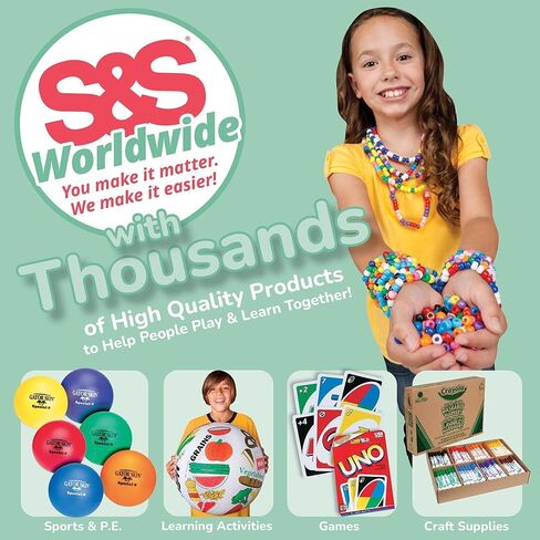 مجموعة S&S Worldwide Color n ' Throw Boomerang Craft Kit - عبوة من 24-8 بوصة ممتعة ملونة للعب الإبداعي in Kuwait