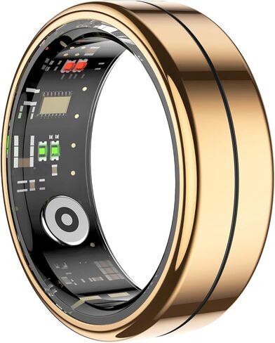 Smart Ring for Men Health Tracker Fitness Ring Sleep Monitor Heart Rate Monitor Sport Tracker for Android iOS in Saudi Arabia