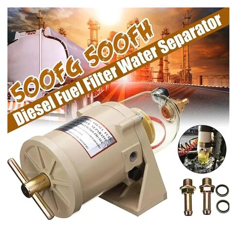 500FG 500FH Fuel Filter Marine Engine Fuel Filter Oil Water Separator 90GPH in Kuwait