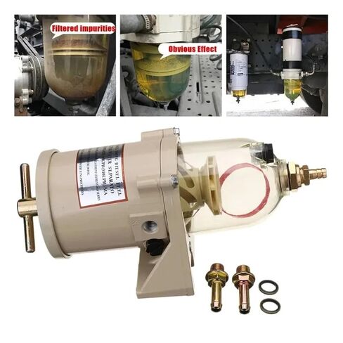 500FG 500FH Fuel Filter Marine Engine Fuel Filter Oil Water Separator 90GPH in Kuwait