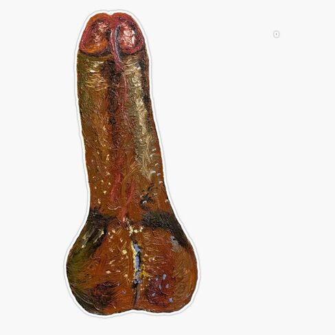 Big Dick Sticker Decal Bumper Sticker 5" in Kuwait