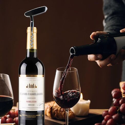 Golf Club Bottle Opener, Wine Opener & Stoppers Set Zinc Alloy Manual Wine Bottle Opener for Golf & Wine Lovers, Set of 3 in Kuwait