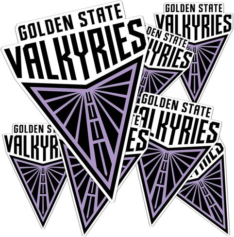 Desert Cactus Golden State Valkyries Sticker WNBA Women's National Basketball Association Officially Licensed Vinyl Decal Laptop Water Bottle Car Scrapbook (Type 3-2) in Saudi Arabia