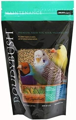 RoudyBush Daily Maintenance Bird Food, Nibles, 8-Ounce in Saudi Arabia