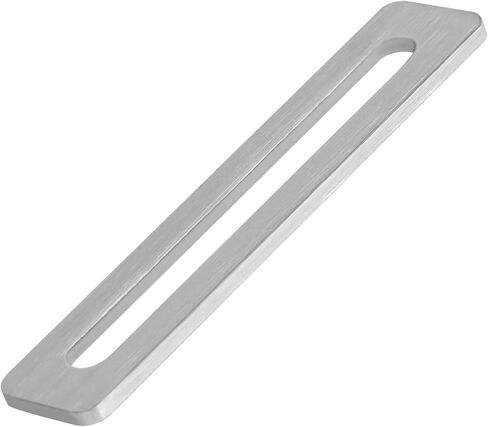 10 Pcs 5" x 1" Flat Mending Plates, Straight Braces, Adjustable Slotted Holes Fits 3/8" Screws, Stainless Steel in Kuwait