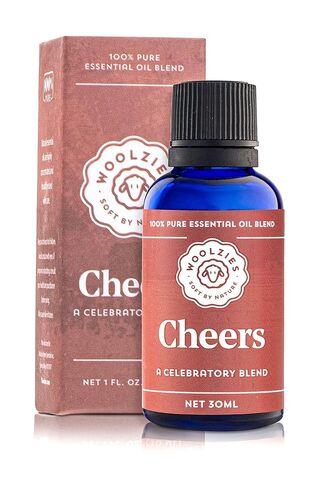Woolzies 100% Pure Cheers Essential oil Blend 1 Fl Oz | Optimistic Aroma Promotes Feelings of Cheerfulness & Happiness, Counteracts Negative Emotions | For Diffusion or Topical Use in Kuwait