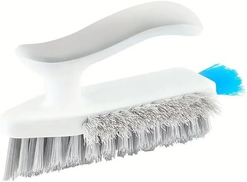Green 2-in-1 Multi-Functional Gap Cleaning Brush and Scraper Tool for Floor Tiles, Bathroom Corners, Toilets, Windows, Hard-to-Reach Surface Cleaning in Saudi Arabia