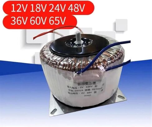 Stepper Motor Drive Dedicated toroidal Transformer Full Copper Wire Custom 600VA 220V to 60V 65V 70V 80V(500W 220V to 48V) in Saudi Arabia