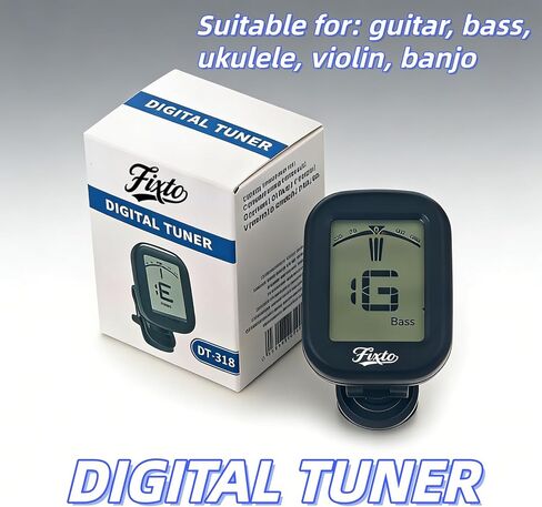 Guitar Accessories Kit – Guitar Strap, Capo, Tuner, Picks, String Winder and Cleaning Cloth for Acoustic, Electric, Bass & Ukulele – Ideal Guitar Gifts for Beginners and Professionals in Saudi Arabia