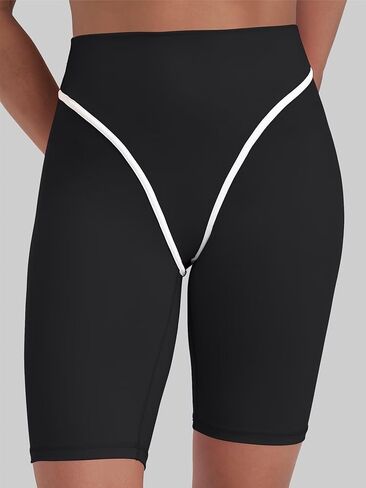 Sunzel 9" Long Biker Shorts for Women High Waist Tummy Control No Front Seam Squat Proof Spandex Bike Workout Yoga Gym Short in Kuwait