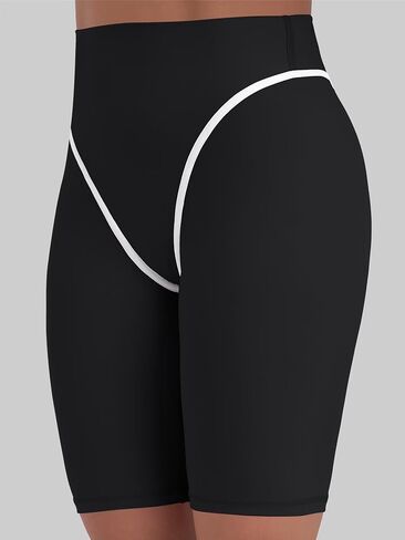 Sunzel 9" Long Biker Shorts for Women High Waist Tummy Control No Front Seam Squat Proof Spandex Bike Workout Yoga Gym Short in Kuwait