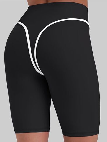 Sunzel 9" Long Biker Shorts for Women High Waist Tummy Control No Front Seam Squat Proof Spandex Bike Workout Yoga Gym Short in Kuwait