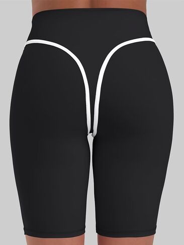 Sunzel 9" Long Biker Shorts for Women High Waist Tummy Control No Front Seam Squat Proof Spandex Bike Workout Yoga Gym Short in Kuwait