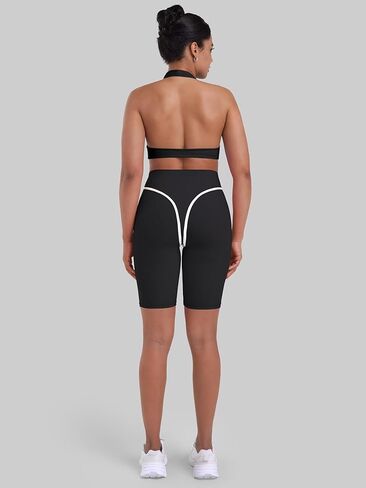 Sunzel 9" Long Biker Shorts for Women High Waist Tummy Control No Front Seam Squat Proof Spandex Bike Workout Yoga Gym Short in Kuwait