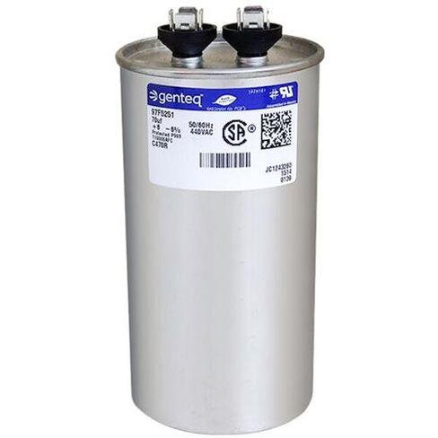 American Standard CPT01233 / CPT-1233-70 uF MFD x 440 VAC Genteq Replacement Capacitor Round # C470R / 97F5251 in Kuwait