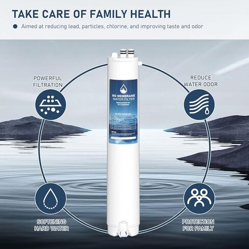 H2O Stage 3 Membrane Replacement Filter, Compatible with Pure Blue H2O Stage 3 Membrane PB-TLRO3MC50T, 4 Stage PB‑TLRO4H50T Reverse Osmosis Water Filtration System (1 Pack) in Kuwait