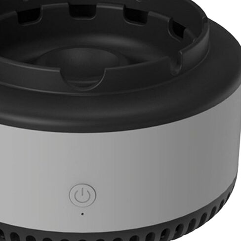 Smokeless Powered Multi 60 Degree Suction Ash Trays Automatic for Office Living Room, Gray in Kuwait