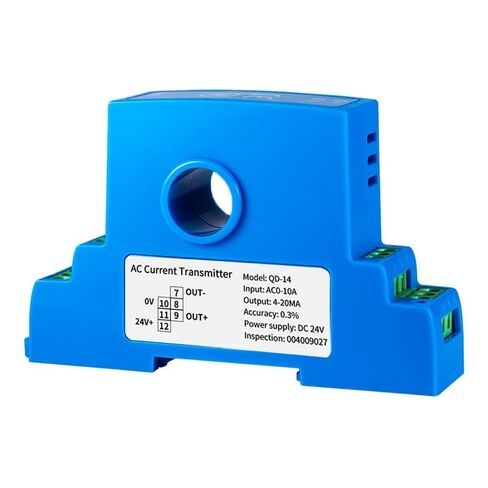 Hall Effect AC Current Transducer 0-10A 0-20A 0-100A 0-150A to 0-5V 0-10V Transmitter 1Pcs(4mm,AC 0-15A,0-10V Output) in Saudi Arabia