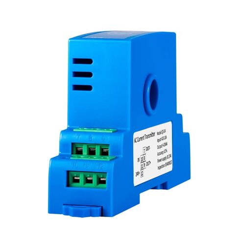 Hall Effect AC Current Transducer 0-10A 0-20A 0-100A 0-150A to 0-5V 0-10V Transmitter 1Pcs(4mm,AC 0-15A,0-10V Output) in Saudi Arabia