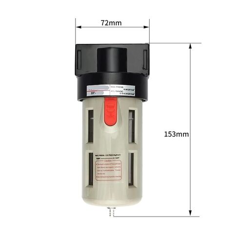 Air Source Processor Oil-Water Separator BF4000 air Compressor air Filter 1/2"(Use C Type Fittings) in Saudi Arabia