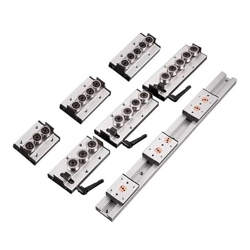 Built-in Dual-Axis Roller Slider SGB10 SGB15N SGB/20N/20/25N/35 Wheel with/Without Lock 1Pcs(SGB15,5 Wheel-Lock) in Saudi Arabia