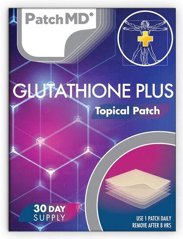 PatchMD الجلوتاثيون بلس التصحيح الموضعي - كمية تكفي لمدة 30 يومًا in Kuwait