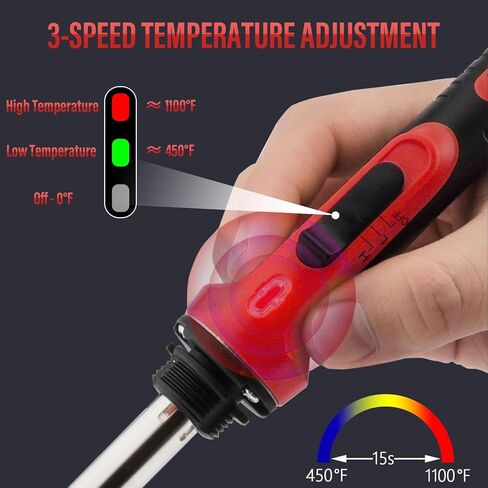 150W Plastic Welder Kit, 3-Speed Temperature Control Plastic Welding Kit, Professional Plastic Weld Tool With 70pcs Welding Rods,3Tips,Portable Plastic Repair Kit For Car Bumper,Kayak Repairs (Yellow) in Saudi Arabia
