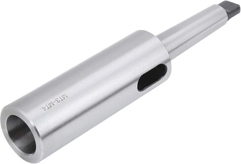 TANIQIACA Steel Taper Drill Sleeve Adapter Lengthened Reduction MT3-MT4 for Lathe Milling – Durable, High-Speed Steel Construction for Precision Work in Kuwait