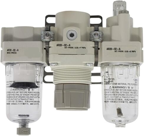 Modular Units Air Combination Air Filter + Regulator + Lubricator AC20 AC30 AC20-02/02G/02C/02CG-A AC30-02-A(AC30-03D-A) in Saudi Arabia