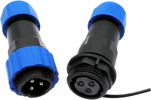 SP20 Straight Waterproof 14Pin IP68 Industrial Cable Connector(4 pin) in Saudi Arabia
