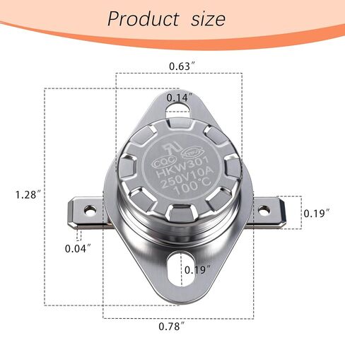 مفتاح حد 37022 متوافق مع فرن Atwood RV 85-III، 85-IV، 1522، 2334، 8516، 8520، 8525، 8531، مفتاح حد درجة الحرارة العالية in Kuwait