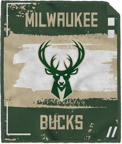 NBA Distressed Brush 2 Sided Cozy Blanket in Saudi Arabia