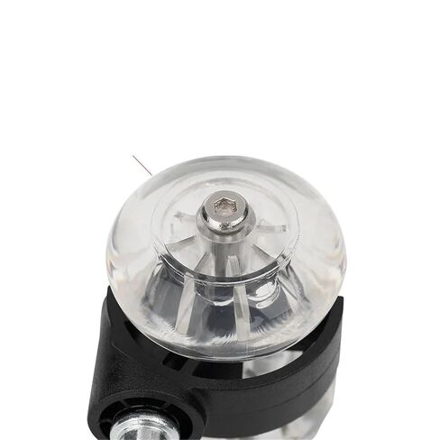 Chair Caster Wheels 2inches Swivel Soft Rollers Transparent Furniture Wheel 5Pcs in Kuwait