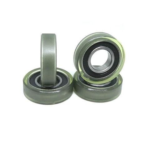 12 * 28 * 8mm PU690128-8 Flat Guide Pulley Wheels Plastic Bearings 5Pcs in Kuwait