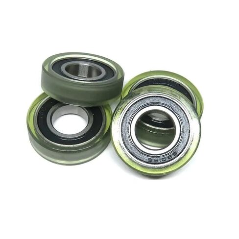 12 * 28 * 8mm PU690128-8 Flat Guide Pulley Wheels Plastic Bearings 5Pcs in Kuwait