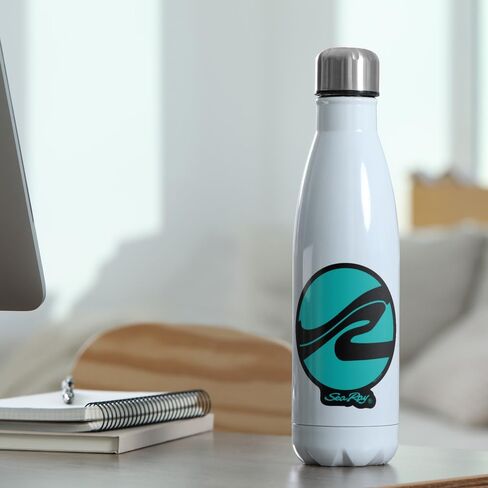 SeaRay Wave Circle Premium 4" Die Cut Vinyl Sticker Decal for Cars Trucks Auto Windows in Kuwait
