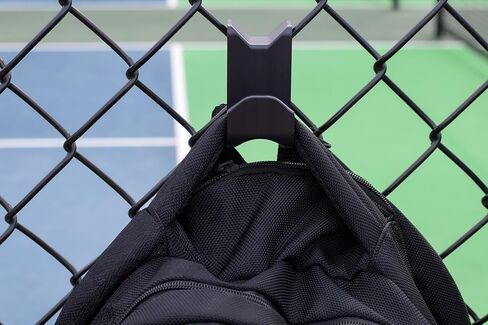 Chain Link Fence Hook for Sports Bags with Paracord Lanyard – Heavy-Duty Fence Hanger for Baseball, Softball, Tennis & Pickleball Bags in Kuwait