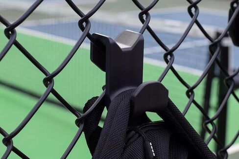 Chain Link Fence Hook for Sports Bags with Paracord Lanyard – Heavy-Duty Fence Hanger for Baseball, Softball, Tennis & Pickleball Bags in Kuwait
