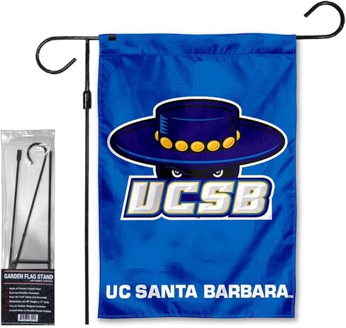علم حديقة UC Santa Barbara Gauchos مع مجموعة حامل سارية العلم in Kuwait