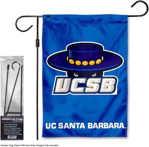 علم حديقة UC Santa Barbara Gauchos مع مجموعة حامل سارية العلم in Kuwait
