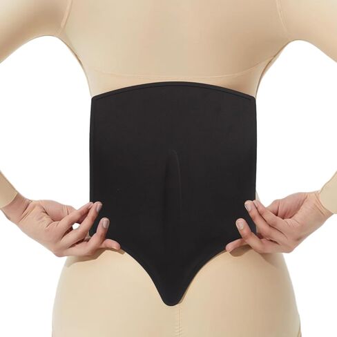 Lumbar Molder Liposuction Back Board, Foam Abdominal Compression Garment Back Lipo Board for Liposuction Recovery and BBI Post Surgery (Black) in Saudi Arabia