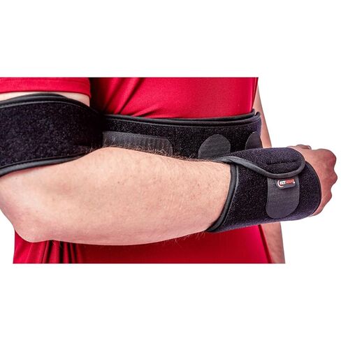 Arm Sling Shoulder Immobilizer – Strap-Free Shoulder Sling Immobilizer with Bicep and Wrist Support – Adjustable, Breathable Foam Brace for Men & Women – Universal Fit for Everyday Comfort in Saudi Arabia