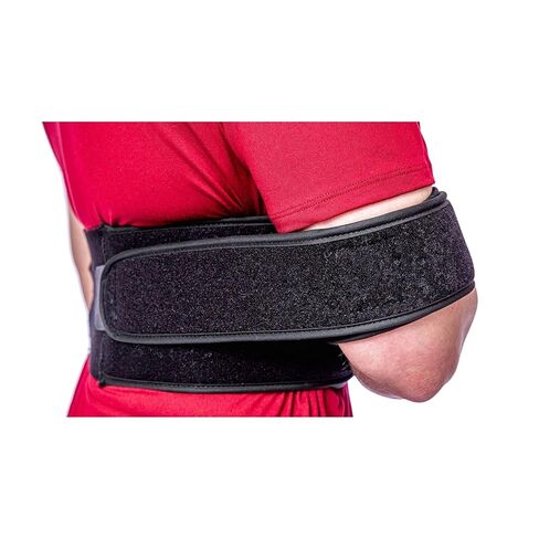 Arm Sling Shoulder Immobilizer – Strap-Free Shoulder Sling Immobilizer with Bicep and Wrist Support – Adjustable, Breathable Foam Brace for Men & Women – Universal Fit for Everyday Comfort in Saudi Arabia