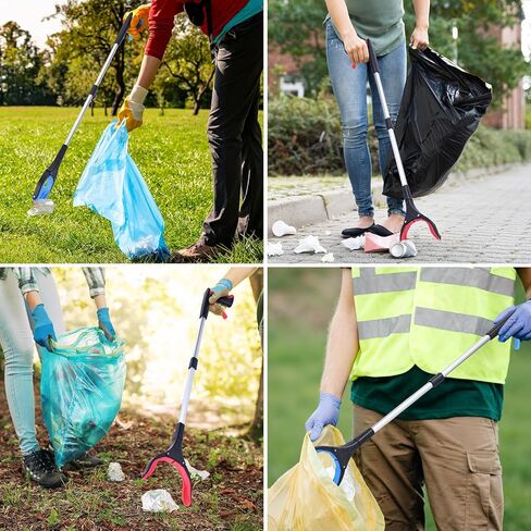 Matthew 2-Pack Grabber Reacher Tool, 32" Foldable Pick Up Stick Grabbers for Seniors, Lightweight Leaf Trash Picker Upper Grabber Tool, Surgery Recovery Gifts Elderly Must Haves in Kuwait