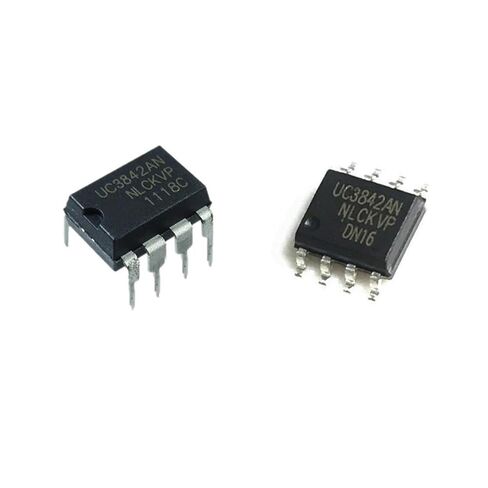 UC3842AN UC3842BN 3842AN UC3842 3842 SOP-8 SMD SOP8 DIP-8 DIP8 Chipset 10Pcs(UC3842AN SOP8) in Kuwait