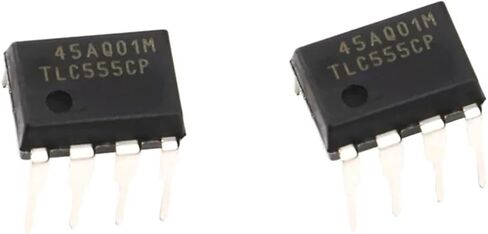 TLC555CP TLC555 مؤقت CMOS DIP-8 مجموعة شرائح 10 قطع in Kuwait