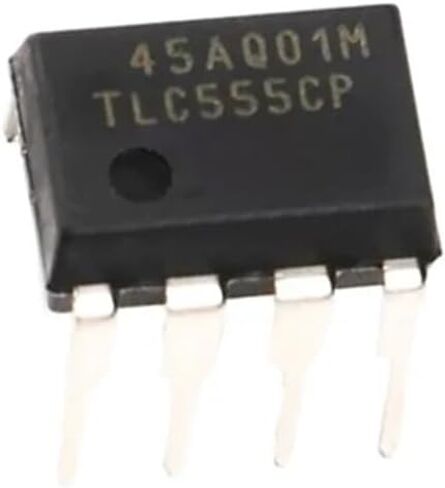 TLC555CP TLC555 مؤقت CMOS DIP-8 مجموعة شرائح 10 قطع in Kuwait