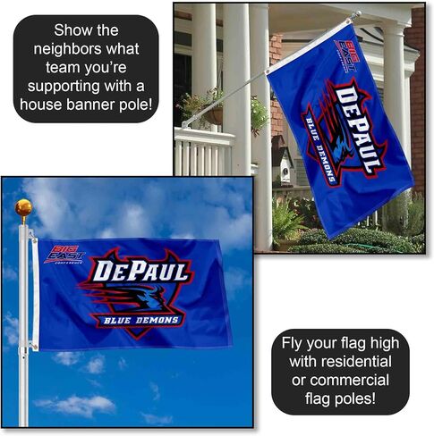 DePaul Big East Flag Large 3x5 in Kuwait