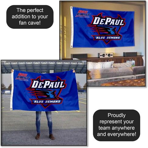DePaul Big East Flag Large 3x5 in Kuwait